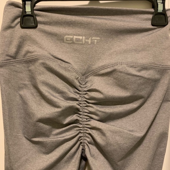 Echt Force Scrunch Leggings in Light Gray - Picture 3 of 4